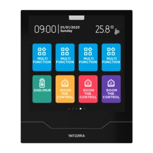 iX4 4" KNX Touch Panel Black