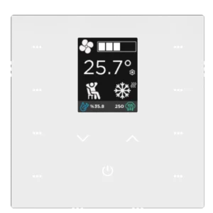 iX2 - 2" KNX Touch Panel - White w/LCD